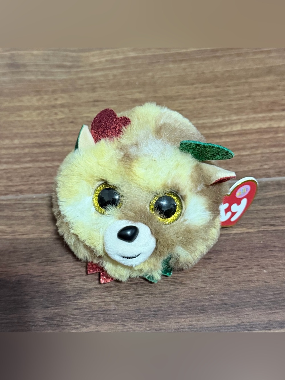 Ty puffies teeny Ty’s “fudge” the reindeer